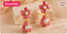 Kundan Green Drop Earrings — sample concept for storefront preview